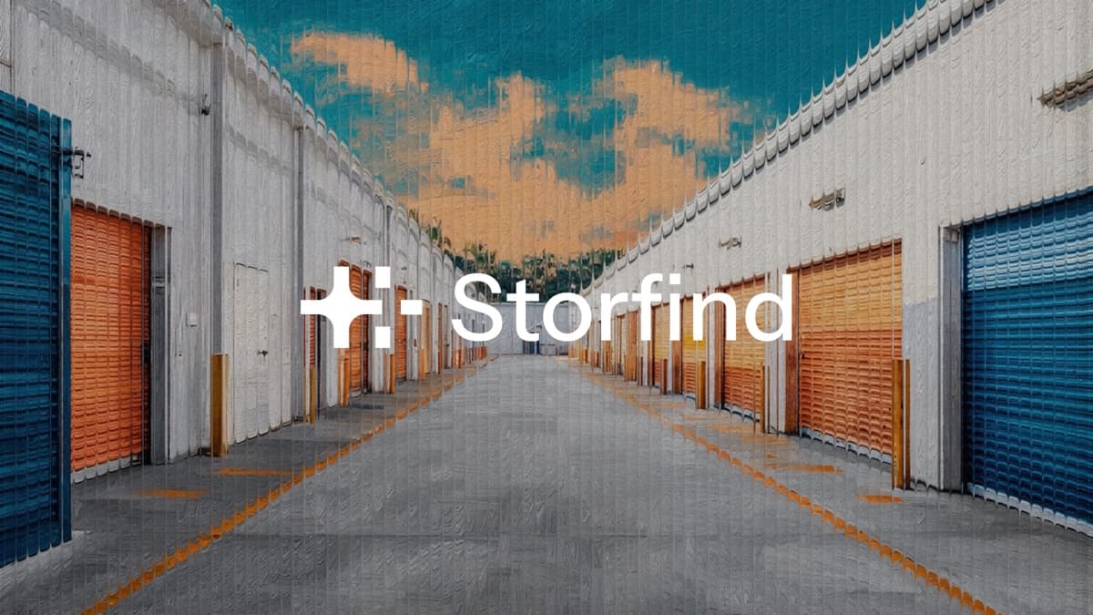 Boat stored at a marina facility